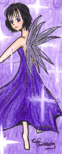Purple Fairy by xxxperishedxrosesx