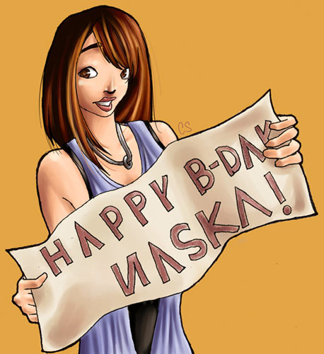 Birthday Wishes with Rinoa by Yambe-Akka