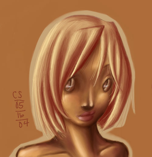 Golden Girl.. Literally by Yambe-Akka