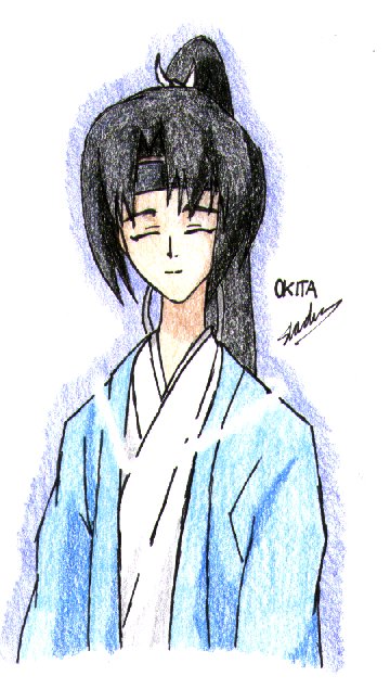 Okita (Art Trade for Shun_Ten_Satsu!) by YamiBakura