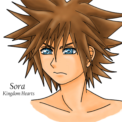Sora - Kingdom Hearts II - by YamiSavrilleIshtar