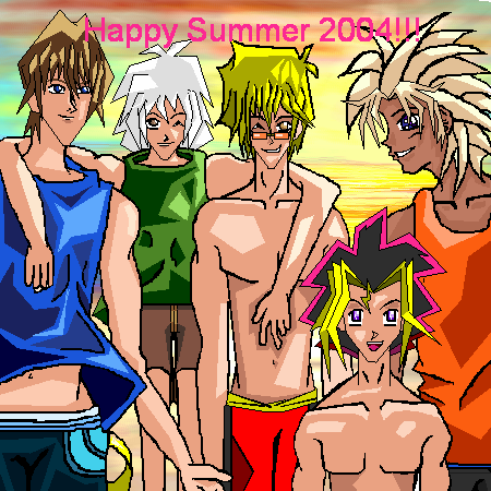 YGO Summertime Bishies!!! by Yami_Joey