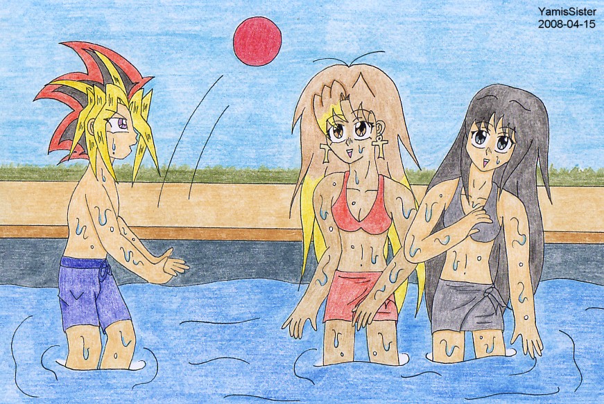 Let's play in the pool ^^ (request of Zera) by YamisSister
