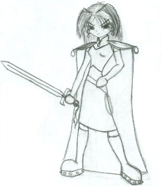 Random Warrior Girl by YellowPill