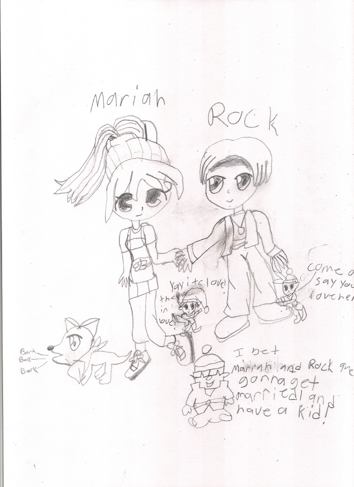 Mariah and Rock are in love! by YoYo_Xvd93