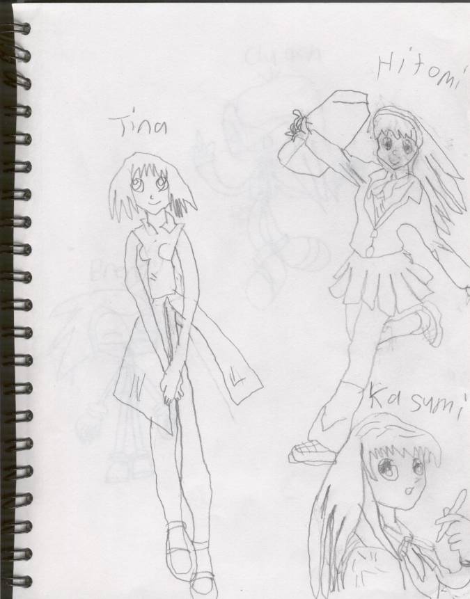 Tina,Hitomi,and Kasumi by YoYo_Xvd93