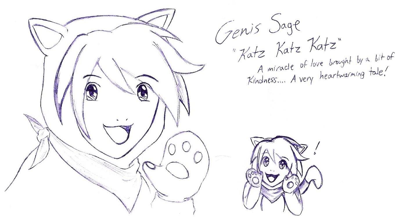 Genis Sage, Katz Katz Katz! by Yoikawa