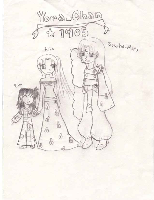 Rin, Liia, And Sesshô-Maru (sigh, i love sessy) by Yora_Chan1905