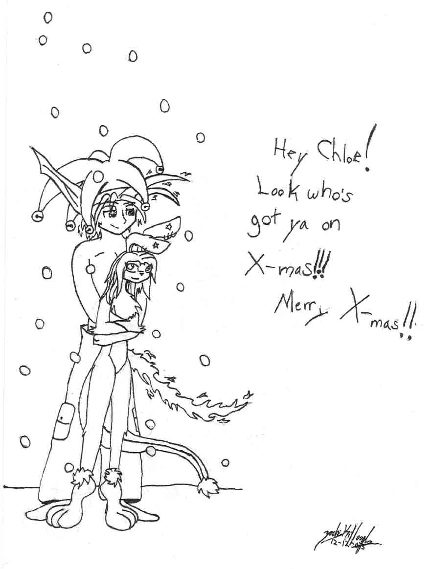 Merry X-mas Chloe! From Killough by YoshiDreamKnight