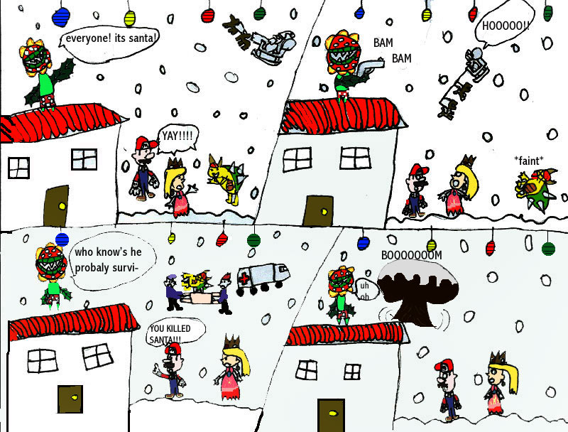 christmas comic part 1 by YoshiMaster