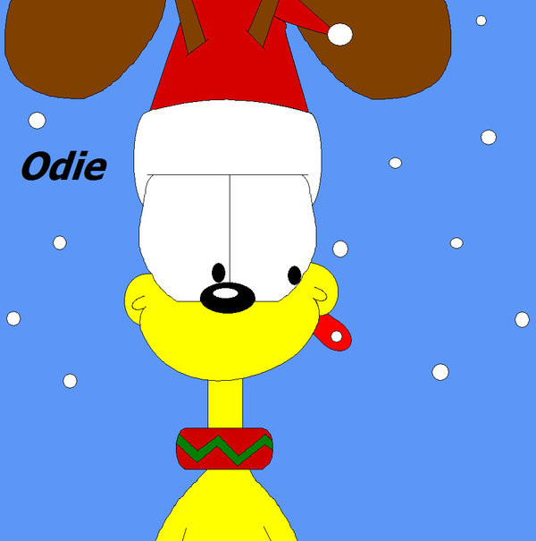 Odie's Winterday by YoshiTails54