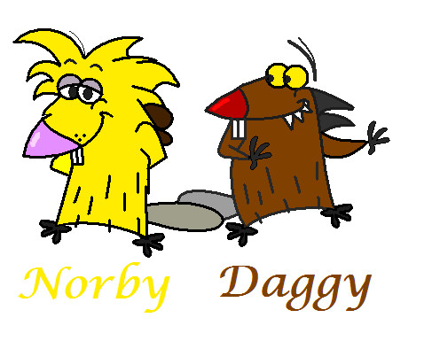 Norby and Daggy by YoshiTails54