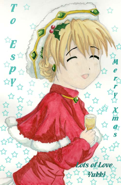 Christmas Hotaru for Espy by Youkai_Yukki_Akuma
