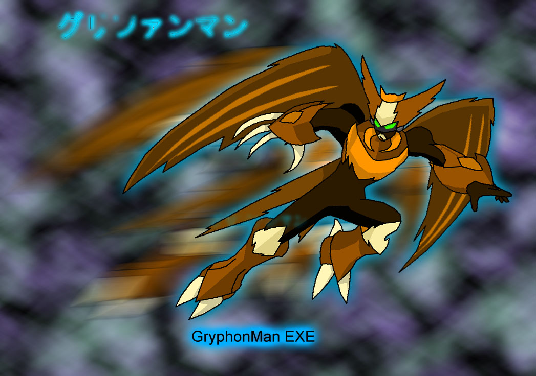 GryphonMan EXE by Youkai_exe807