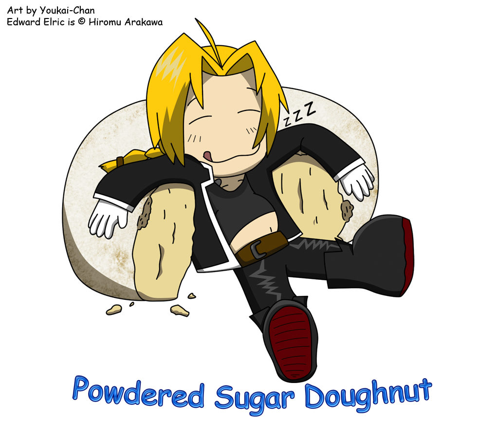 Powdered Sugar Doughnut (Version 2.0) by Youkai_exe807