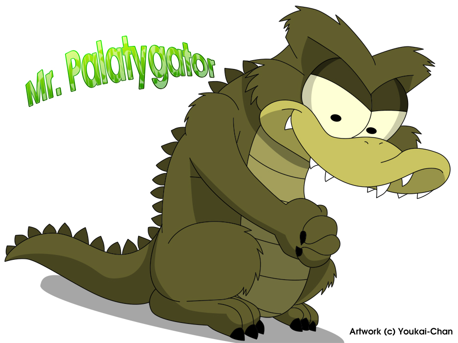 Mr. Paltygator by Youkai_exe807