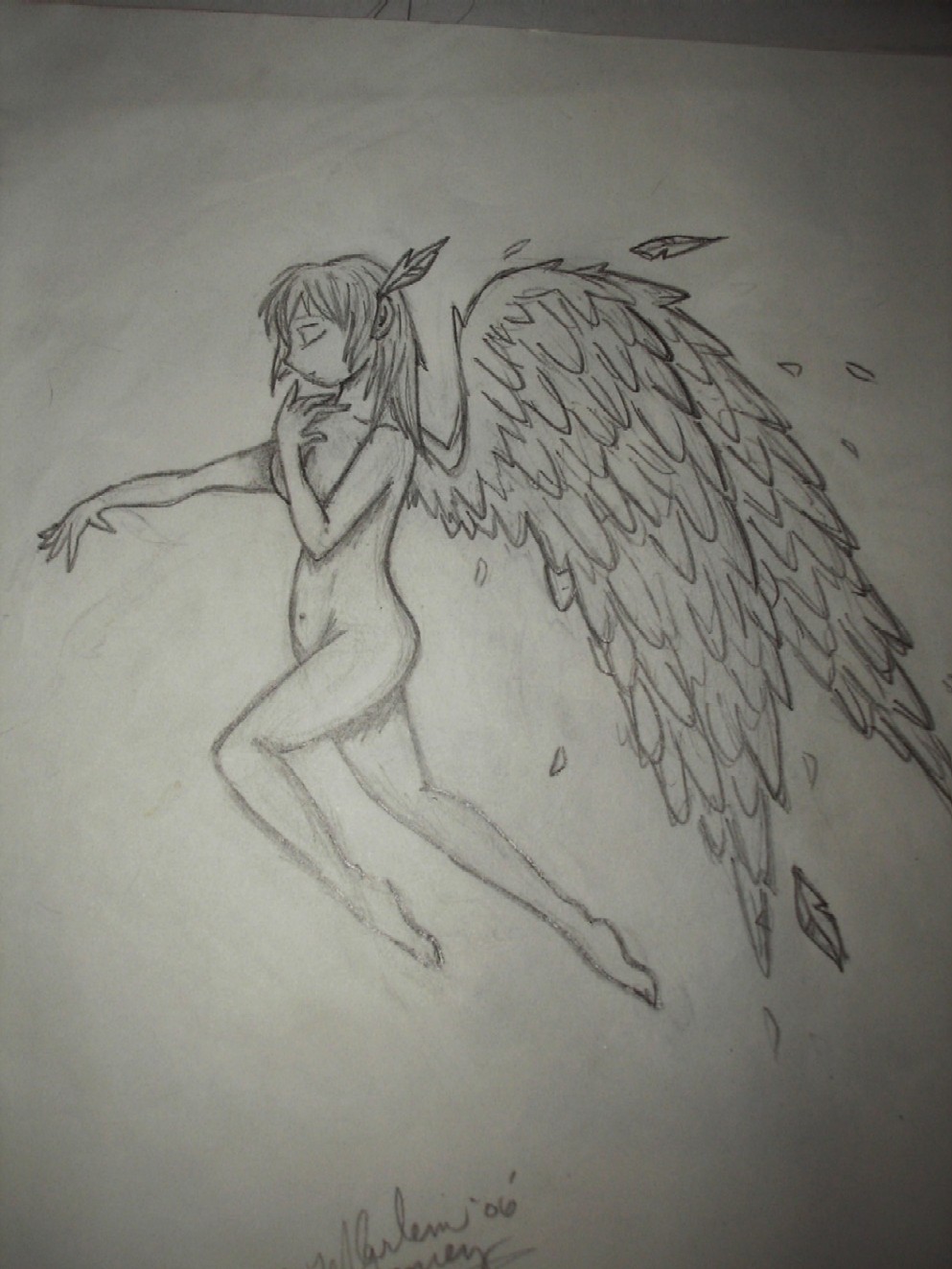 angel of light by YoungBluudArtist42