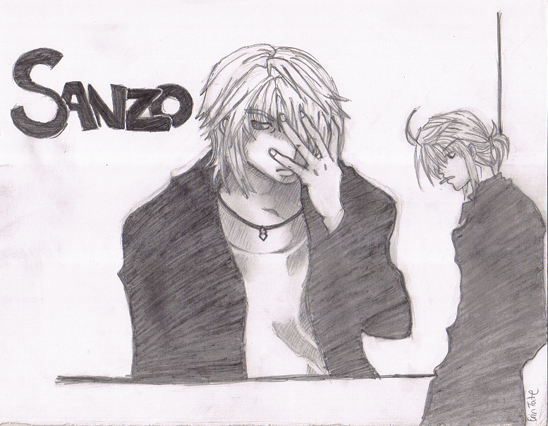 Sanzo *Request for Allee, my buddy* by YuffieTheSwift
