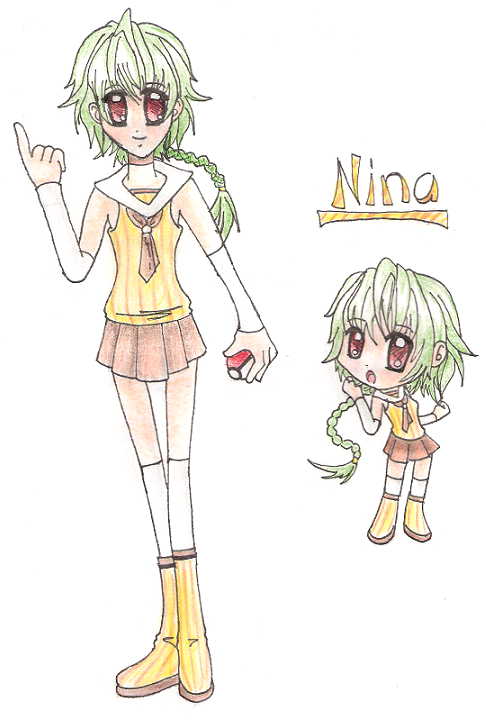 Nina *My Randomly Made Pokemon OC* by YuffieTheSwift