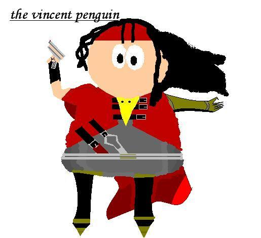vincent penguin(paint) by Yugi32110