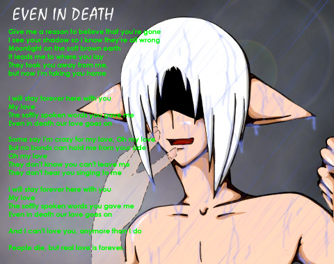 Even In Death by YugixYami_CrazedFan
