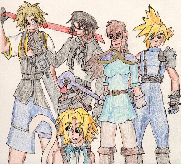 Final Fantasy Legends Heroes by Yuka_Kenshin