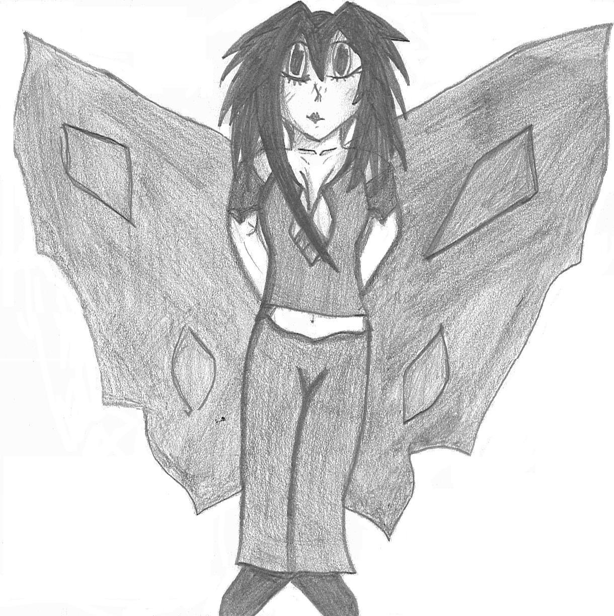Britha~Dark Fairy(Pencil) by YukinaObbsessionist