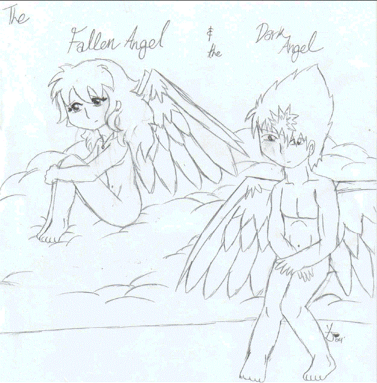 The Fallen Angel and The Dark Angel by Yume