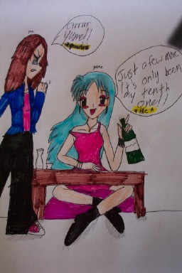 ~sighs~ yume is drunk by Yume_innocent_child