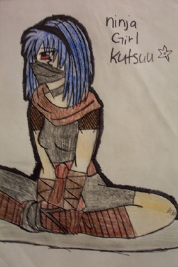 ninja girl kutsuu by Yume_innocent_child