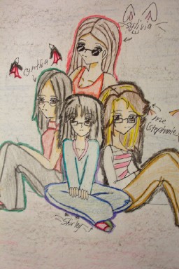 neighborhood friends colored by Yume_innocent_child