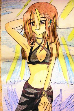 Stephy in a swim suit by Yume_innocent_child