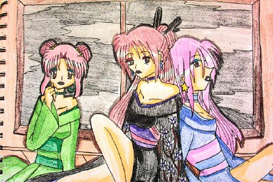 three sisters by Yume_innocent_child
