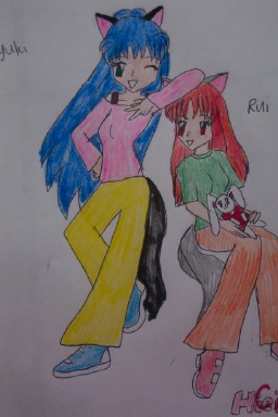yuki and rui they are sister(please comment) by Yume_innocent_child