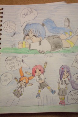 my little comic of chibi people ^-^ by Yume_innocent_child