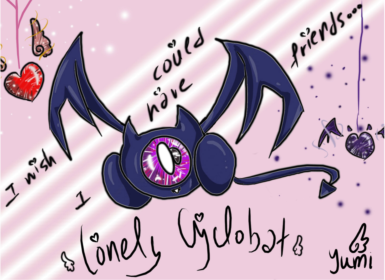 Lonely Cyclobat Cover Page by Yumiko_Ying_Vinnie