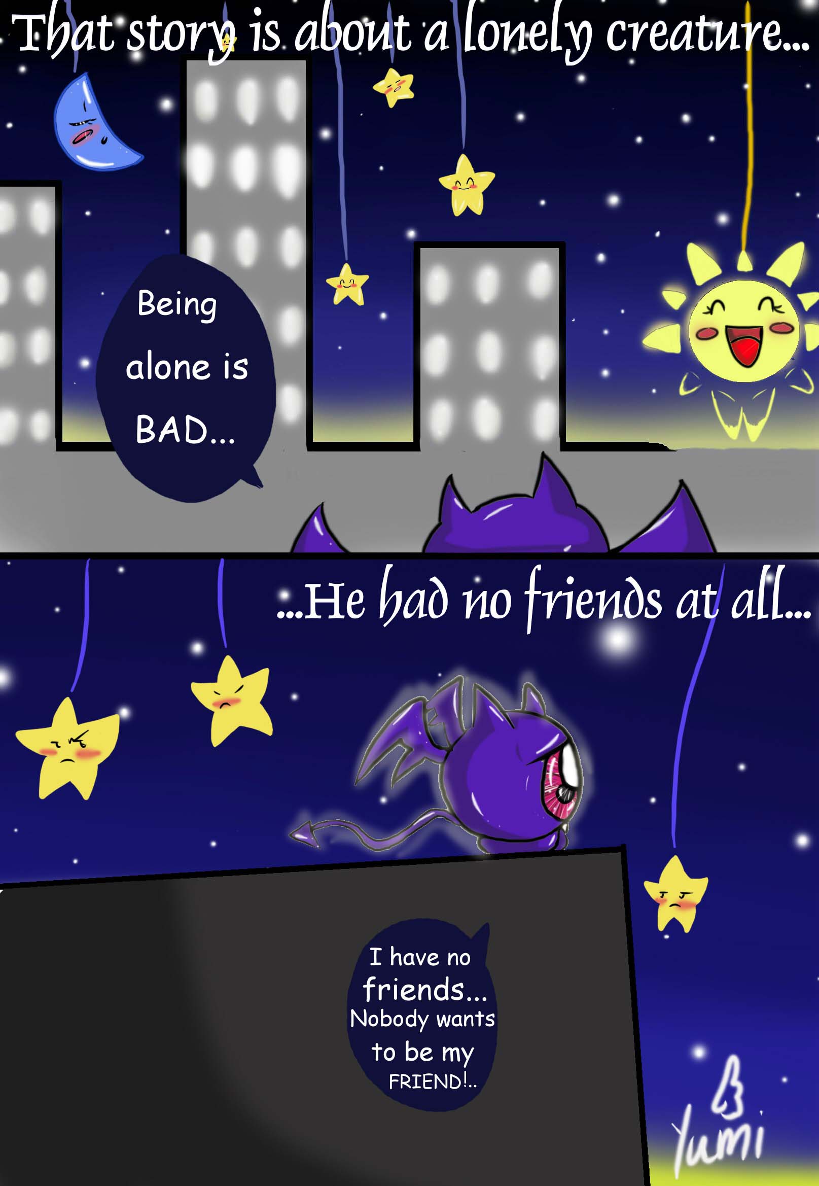 Lonely Cyclobat Page 1 by Yumiko_Ying_Vinnie