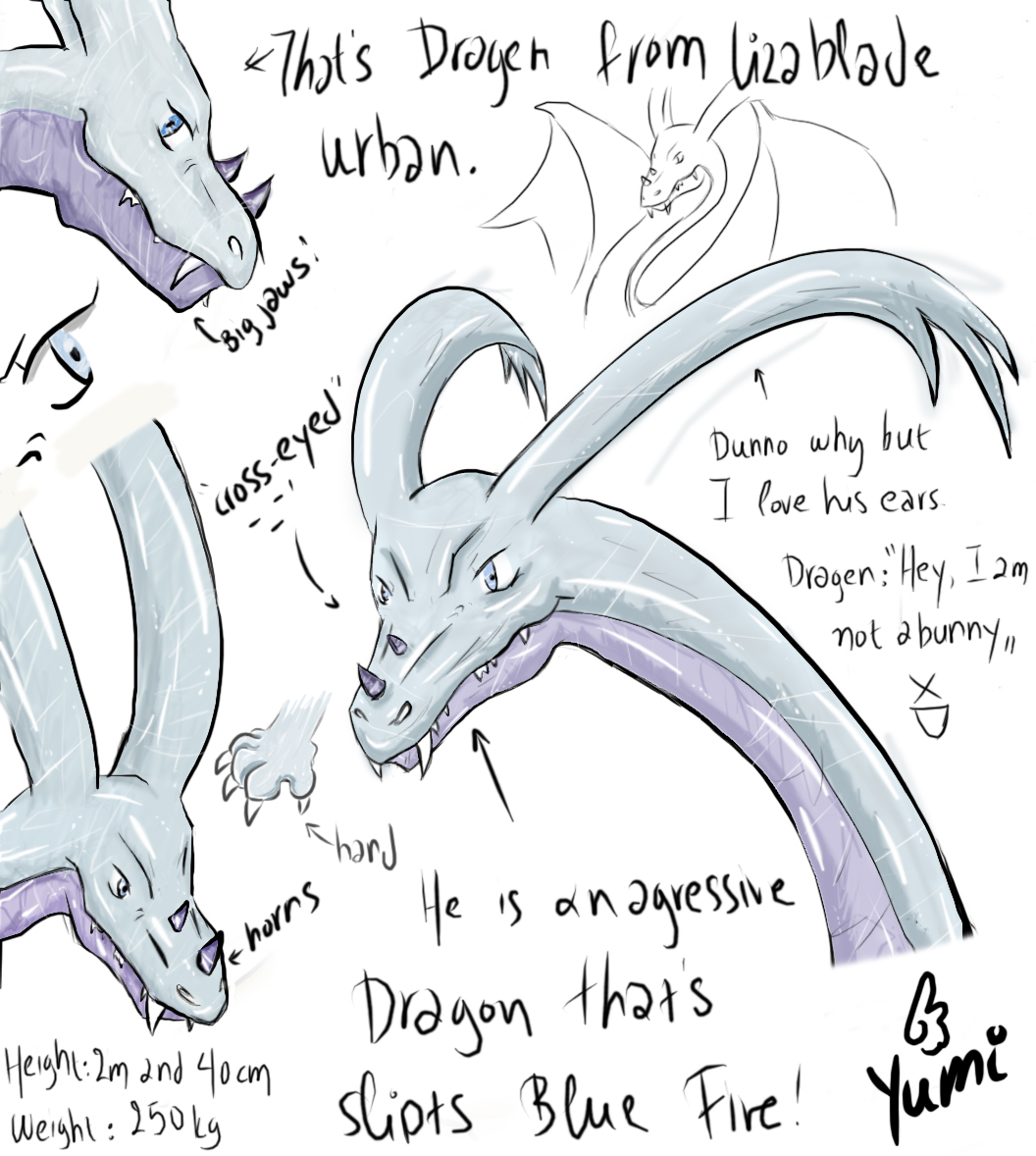 Dragen poses and stuff by Yumiko_Ying_Vinnie