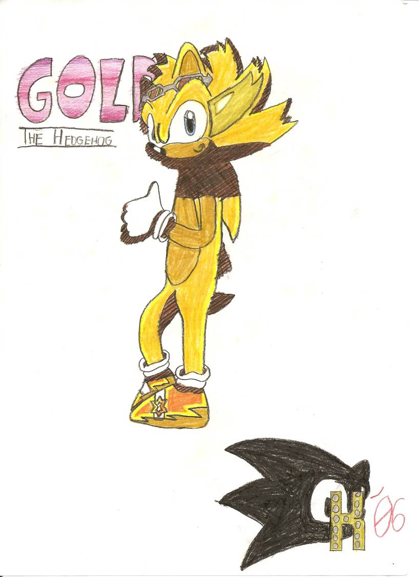 Gold The Hedgehog by Yumyum