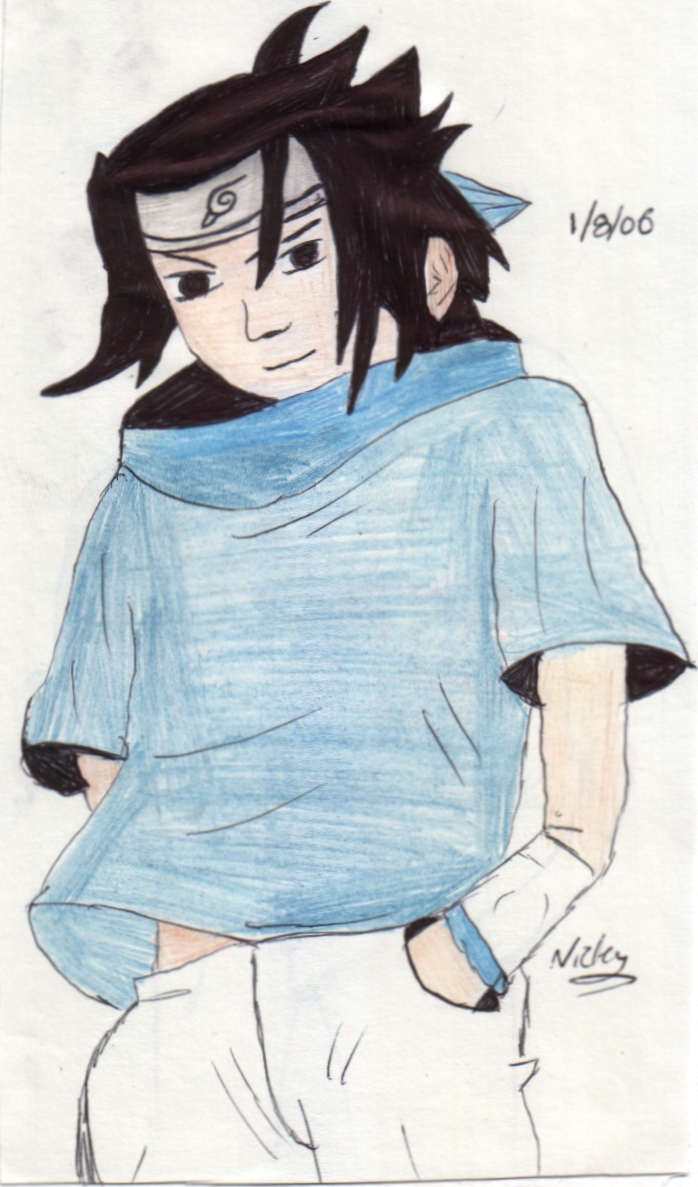 Sasuke Pose by Yuna16