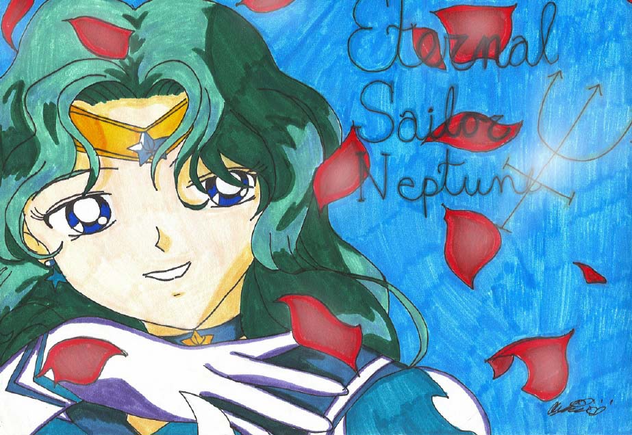 Eternal Sailor Neptune by YuniNaoki
