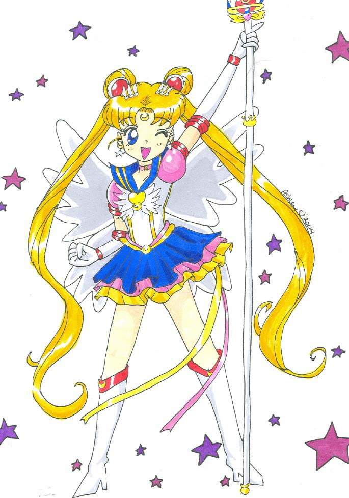 Chibi Eternal Sailor Moon by YuniNaoki