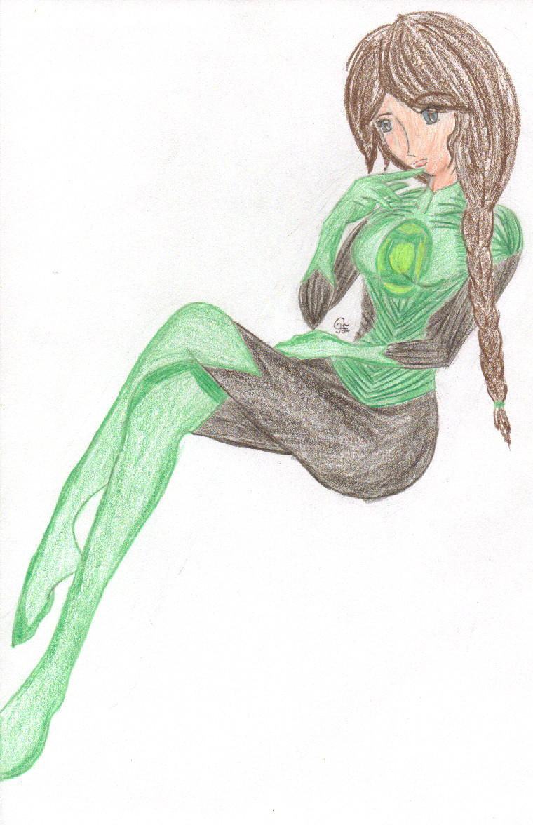 Green-Lantern Amy by YunieXTidus