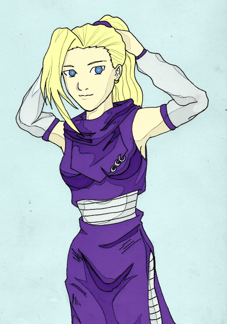 Ino Colored by YuriLuvHer