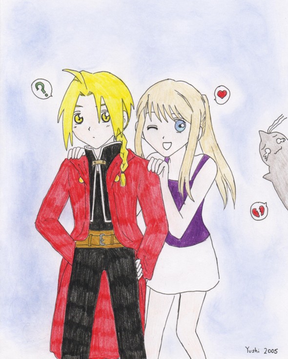 Ed + Winry = by Yushi