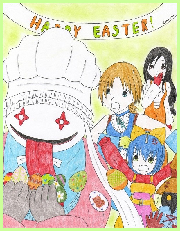 FFIX: Happy Easter by Yushi