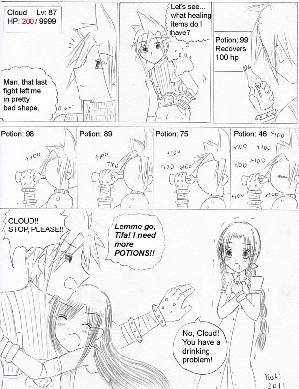 FF7: Addiction by Yushi