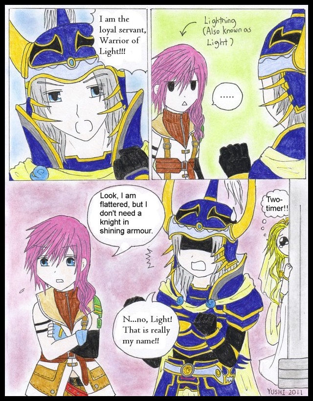 Dissidia 012: Warrior of LIGHT by Yushi