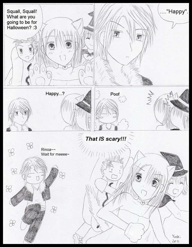 FF8 Halloween comic by Yushi