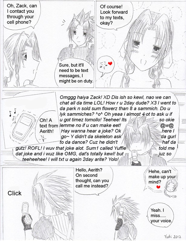 Crisis Core: Text Messages by Yushi